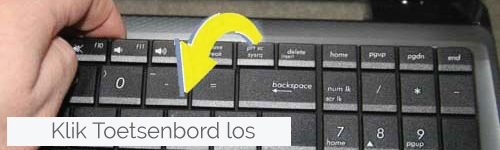 Samsung toetsenbord keyboard vervangen stap 3